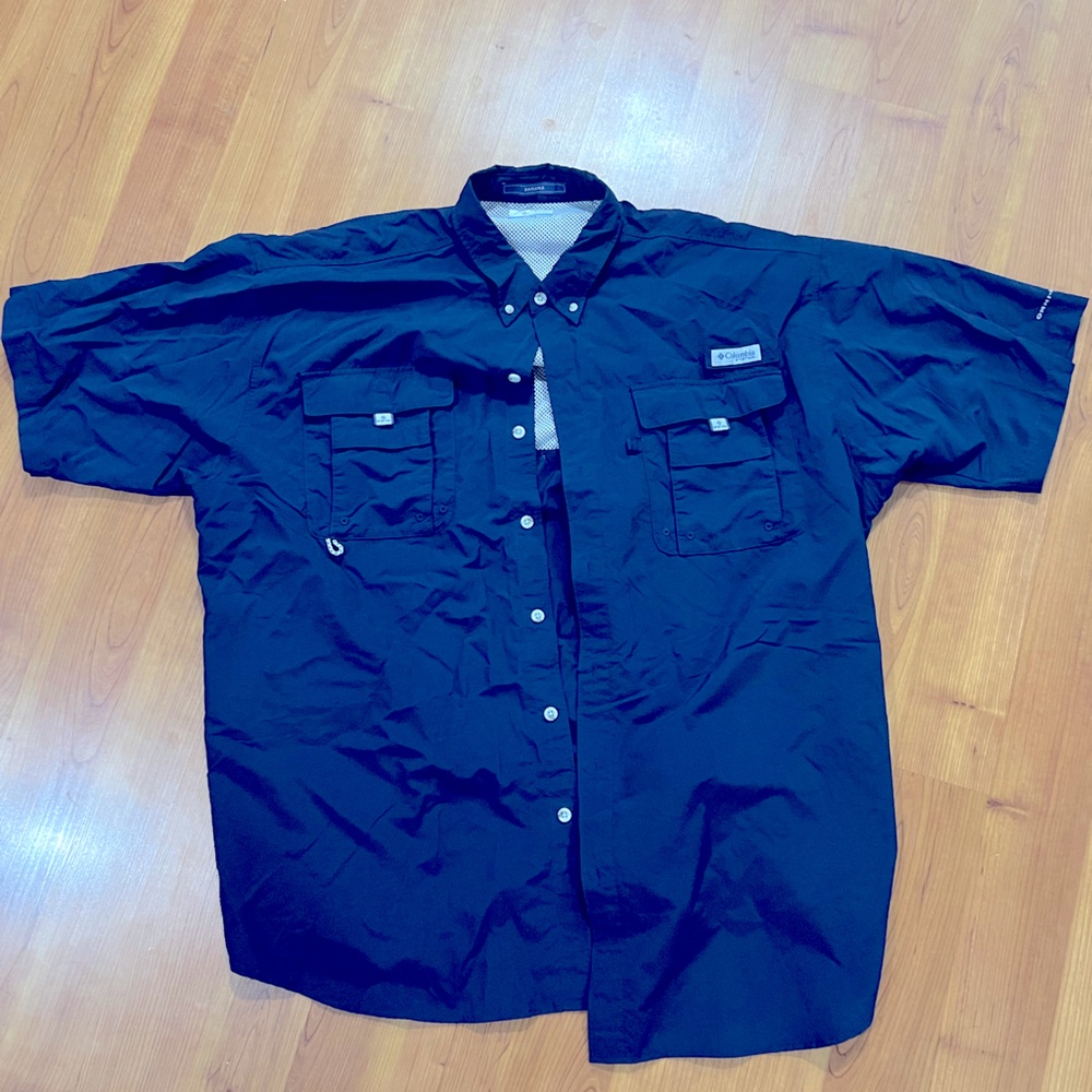 Columbia PFG Bahama-Navy-XXL used like new condition